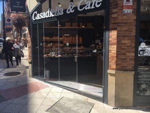 CIERRE DE VIDRIO CASADIELLA CAFE OVIEDO, ASTURIAS