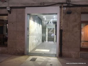 PUERTA CORREDERA COMUNIDAD GIJON