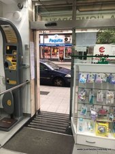 PUERTA CORREDERA FARMACIA MAZOY, CONTRUECES, GIJON, ASTURIAS
