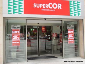 puerta de cristal supercor vallobin
