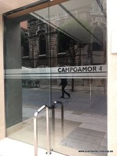 PUERTA AUTOMATICA PARA PORTALES EN OVIEDO