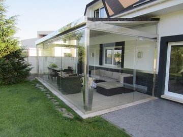 Cierre de cristal cierre vivienda en Cabueñes Gijon