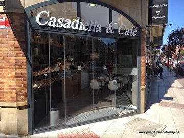 CIERRE DE VIDRIO CASADIELLA CAFE OVIEDO